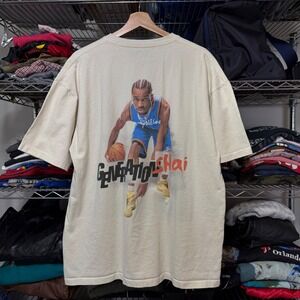 SLAM T-Shirt Mens XL Cream Shai Gilgeous-Alexander SLAM 254 Graphic Tee NBA